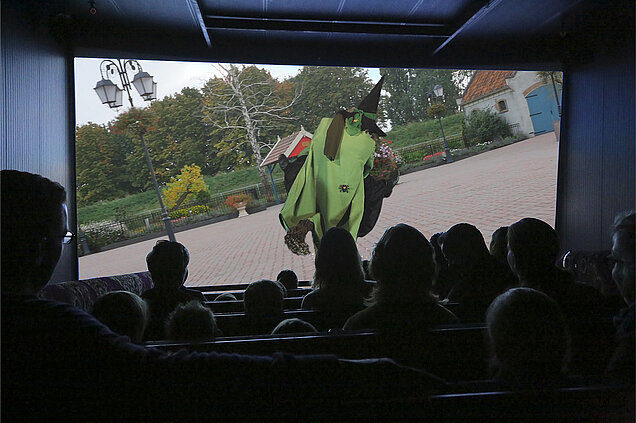 Een fragment uit de hoofdshow