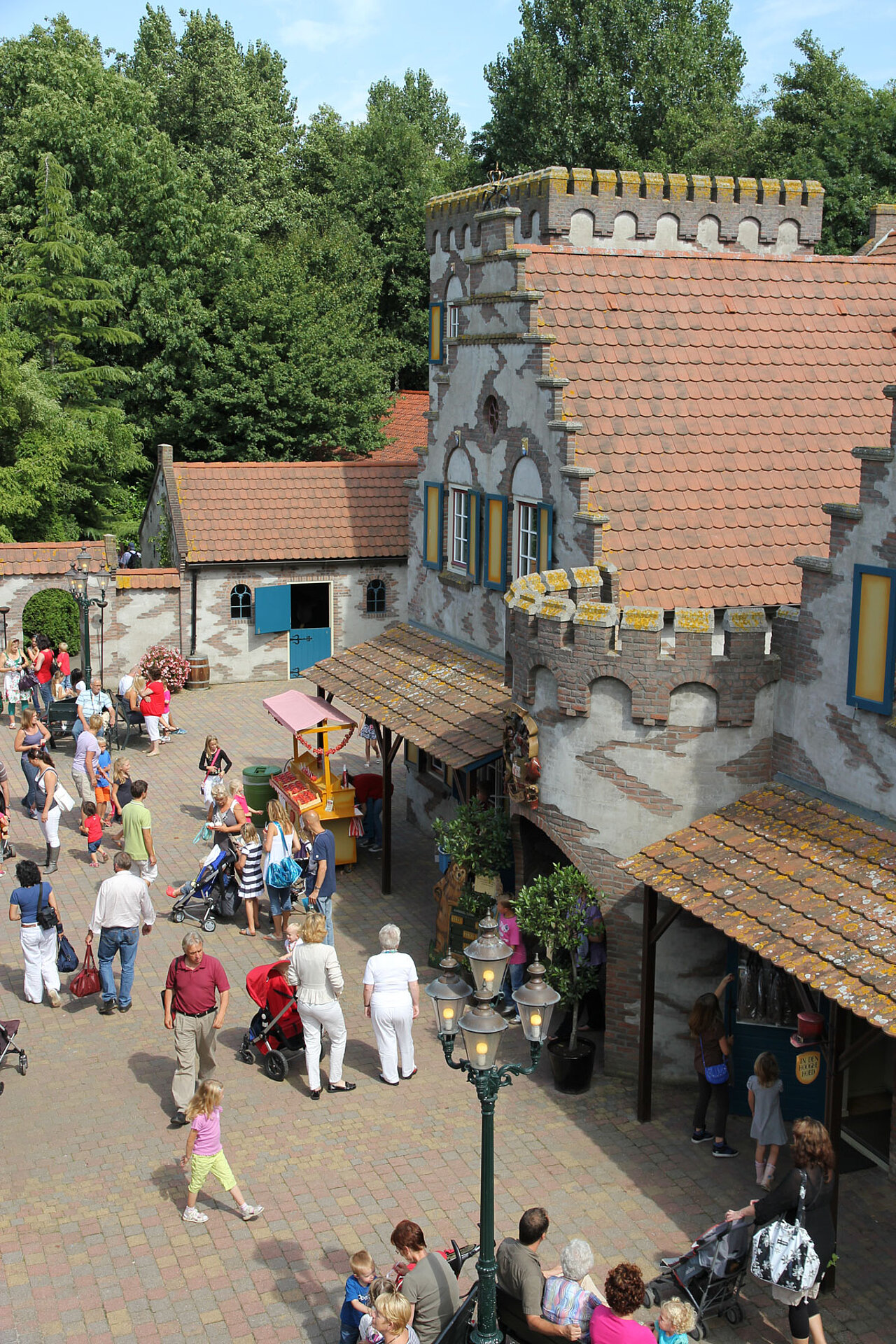 De ingang van de theaterzaal